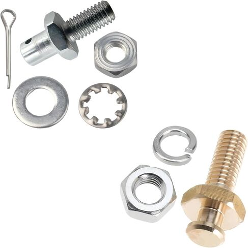 Transmission Kickdown Stud and Throttle Linkage Adapter Kit (20-40 & 8009) Compatible with Chevrolet 1977 and Later Models in Kuwait