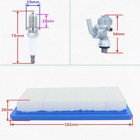 0C1535ASRV Carburetor Fits for Troy-Bilt Portable 7.8HP Generators Replaces for Generac 4000XL Parts 4000 EXL Nikki 97747 C1535 GN220 GH220HS W436BRE T44 35PDS396829 0C1535AESV Sears in Kuwait