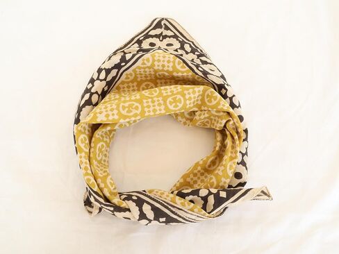 100% Cotton HandBlock Print for Men & Women Unisex Paisley Bandana Headwrap, Scarf, Face Covering & More Classic Paisley Bandana Headband, Neck Scarf in Saudi Arabia