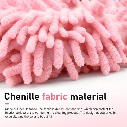 منفضة غبار داخلية للسيارة مع عمود تمديد تلسكوبي من الفولاذ المقاوم للصدأ - رأس من الألياف الدقيقة قابل للانحناء، أداة تنظيف متعددة الوظائف خالية من الخدوش للجزء الداخلي والخارجي للمركبة، والمكاتب، والنوافذ in Kuwait