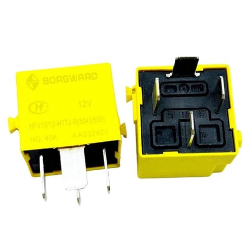 10 قطعة/الوحدة التتابع HFV15 12-H7TJ-R(504)(559) 12 فولت 40A 4 دبابيس مرحل عالي الطاقة للسيارة in Kuwait