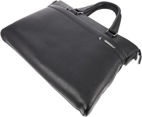 ARTIBETTER Business Laptop Bag Men’s Portable Pu Leather Briefcase Single-shoulder Storage Bag for Business Travel and Office Use Black in Saudi Arabia