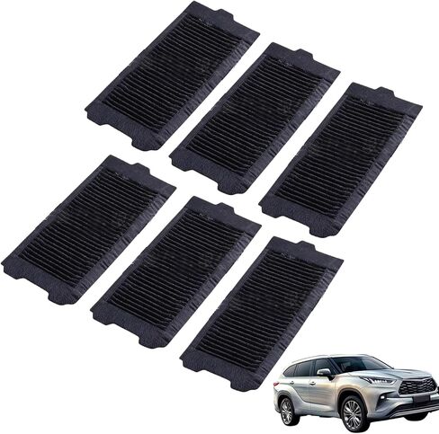 6 Pcs G92DJ-47020 G92DJ-48020 HV Battery Cooling Air Intake Filter Screen Fit for Toyota Highlander Hybrid Battery 2016-2024 G92DJ47020, G92DJ48020 in Kuwait
