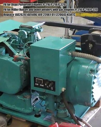 Tune Up Filter Kit Fit for Onan Engines P-216 P-218 P-220 Miller Hobart Welder Replace 1402628 1401496 1220645 R42LTS BF833K2 149-22061-01 Pre Air Fuel Oil Filter Spark Plug in Kuwait