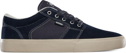 etnies Barge LS - مظهر تزلج كلاسيكي، صورة ظلية مبركنة رفيعة، ياقة مدرعة ضخمة، فولك مقوى - لون أسود متسخ - مقاس 13 in Saudi Arabia