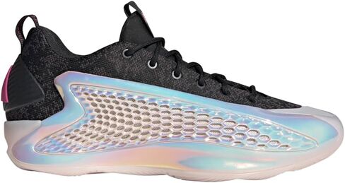 adidas Mens Anthony Edwards 1 Low Basketball Sneakers Shoes - Black in Saudi Arabia