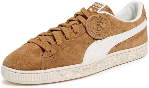 PUMA Mens Suede Charles F Stead V Lace Up Sneakers Shoes Casual - Brown in Saudi Arabia