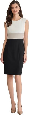 Kasper Women's Sleeveless Colorblock Sheath Dress in Saudi Arabia