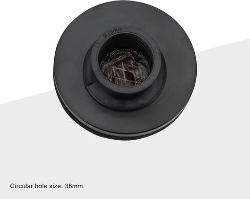 GOOFIT Universal 38mm 2-stroke Engine mini circular sponge black air filter Replacement for Pocket Bike Mini Moto Scooter in Saudi Arabia