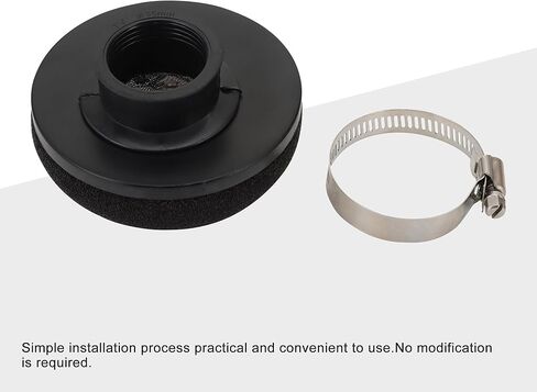 GOOFIT Universal 38mm 2-stroke Engine mini circular sponge black air filter Replacement for Pocket Bike Mini Moto Scooter in Saudi Arabia