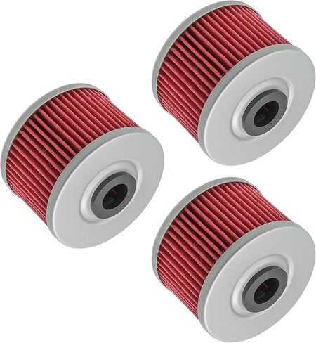 Caltric 3 Pack Oil Filter Compatible with Honda 15410-Kf0-305 15412-Kf0-010 15410-Kf0-315 in Saudi Arabia