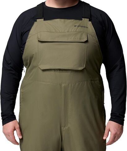 Columbia Mens Iceventure II Bib, Stone Green, 1X Long in Saudi Arabia