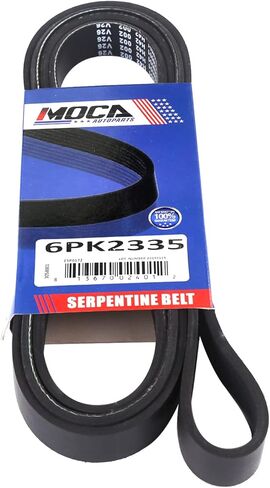 MOCA 6PK2335 EPDM حزام سيربنتين يناسب أودي Q5 A6 A7 كواترو لسيارة شيفروليه C2500 C3500 لسيارة GMC K2500 K3500 لسيارة جيب ليبرتي رانجلر لسيارة ميركوري مارينر in Saudi Arabia