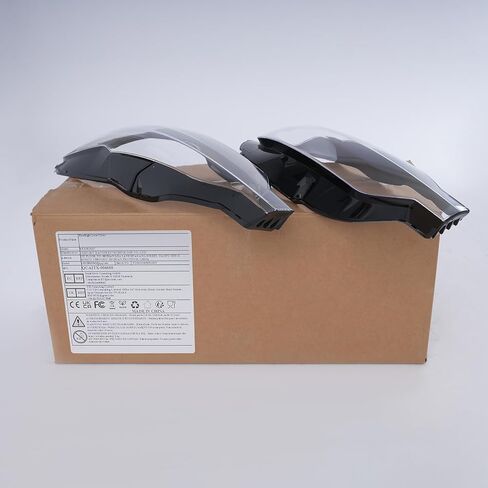 استبدال غطاء المصباح الأمامي للسيارة متوافق مع فولفو XC60 2017-2021، زوج واحد من غطاء عدسة المصباح الأمامي الشفاف، وضعه على السيارة: أمامي، يسار ويمين in Kuwait