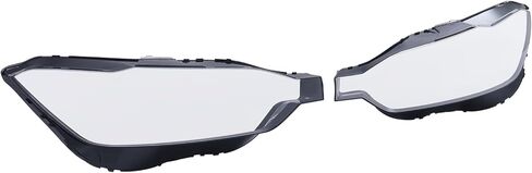 استبدال غطاء المصباح الأمامي للسيارة متوافق مع فولفو XC60 2017-2021، زوج واحد من غطاء عدسة المصباح الأمامي الشفاف، وضعه على السيارة: أمامي، يسار ويمين in Kuwait