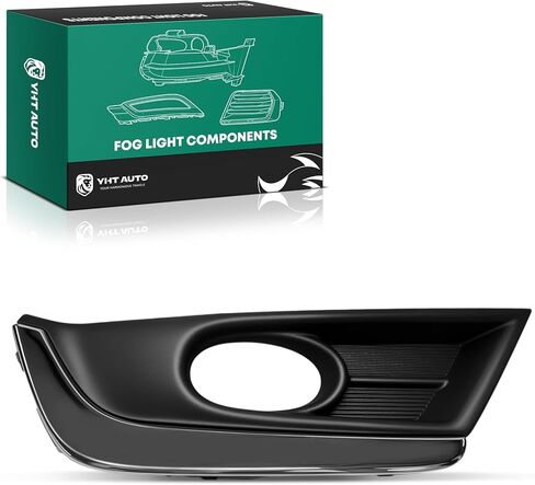 YHTAUTO Fog Light Bezel Fits Honda CR-V 2017-2019 Front Bumper Fog Light Cover Trim Right Passenger Side in Saudi Arabia