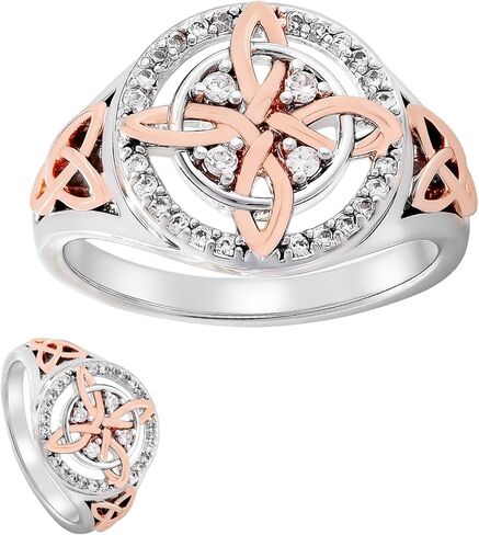 خاتم عقدة الساحرات للنساء، خاتم حماية الساحرات الأنيق، خاتم Anillo Nudo De Bruja Plata، مجوهرات عقدة سلتيك، هدايا عيد الحب للزوجة والصديقة in Kuwait