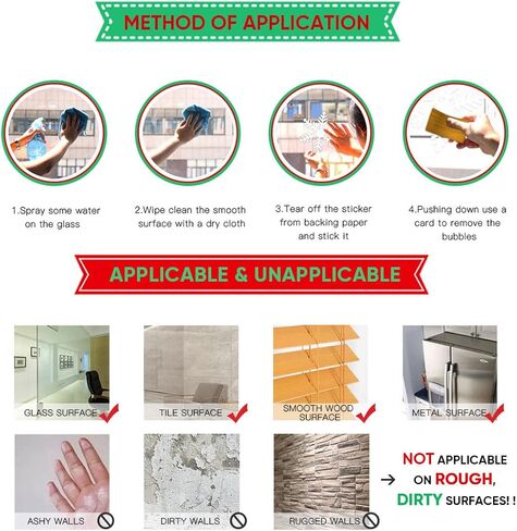 238 قطعة من ملصقات نوافذ عيد الميلاد على شكل ندفة الثلج، ملصقات نافذة عيد الميلاد 8 أوراق in Kuwait