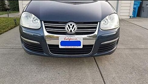 Front License Plate Tag Holder Mounting Adapter Bumper Kit Bracket for Volkswagen (All Models) Quantity Discount (9.45$ to 5.60$)(each with 6 Screws + 2 Built In Nuts) – Premium Car Accessories (1) in Saudi Arabia