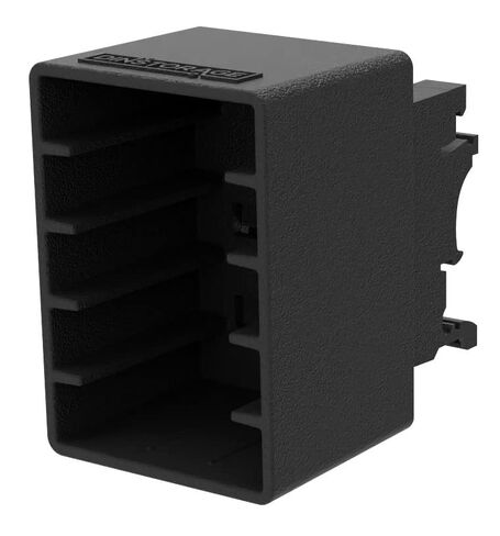 Control Panel Accessory Storage – DIN Rail or Flat Surface – Two Drawers in Saudi Arabia