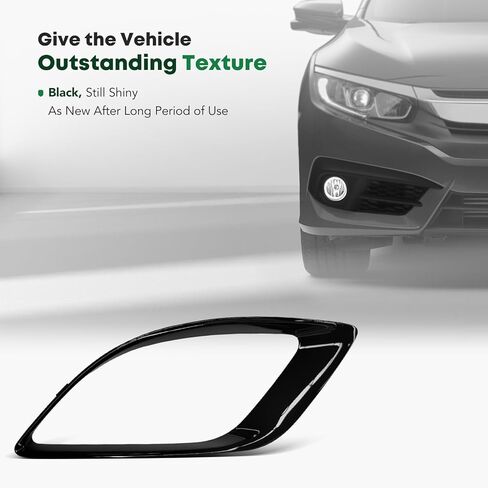 YHTAUTO Fog Light Bezel Fits Dodge Durango 2014-2020 with Code MBA Front Bumper Fog Light Cover Trim Right Passenger Side in Saudi Arabia