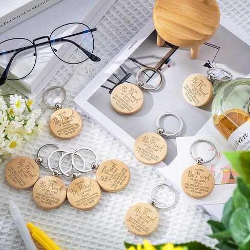 Henoyso 60 Pcs Thank You Keychain Bulk Employee Appreciation Gift Inspirational Keychains for Women Coworker Nurse Volunteer(Inspirational) in Saudi Arabia