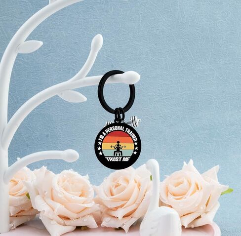 Athletic Trainer Gifts Gym Accessories for Men/Women Fitness Instructor Gift for Gym Rats Workout Backpack Charm in Saudi Arabia