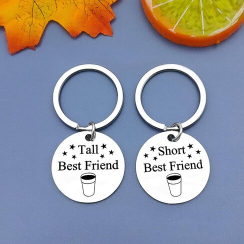 Best Friend Keychains Friend Gifts Matching Keychains Birthday Gifts for Women Friendship Coffee Lovers Gift for Her Christmas Graduation Gift for Best Friends in Saudi Arabia