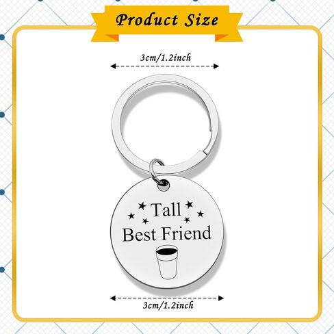 Best Friend Keychains Friend Gifts Matching Keychains Birthday Gifts for Women Friendship Coffee Lovers Gift for Her Christmas Graduation Gift for Best Friends in Saudi Arabia