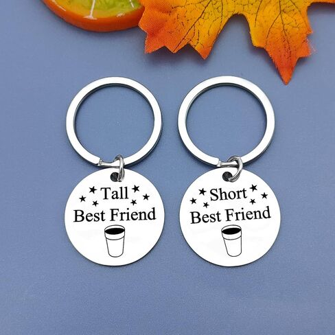 Best Friend Keychains Friend Gifts Matching Keychains Birthday Gifts for Women Friendship Coffee Lovers Gift for Her Christmas Graduation Gift for Best Friends in Saudi Arabia