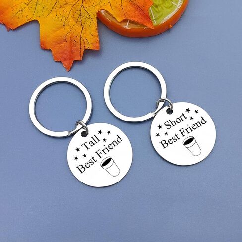 Best Friend Keychains Friend Gifts Matching Keychains Birthday Gifts for Women Friendship Coffee Lovers Gift for Her Christmas Graduation Gift for Best Friends in Saudi Arabia