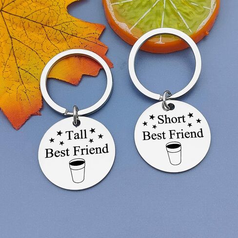 Best Friend Keychains Friend Gifts Matching Keychains Birthday Gifts for Women Friendship Coffee Lovers Gift for Her Christmas Graduation Gift for Best Friends in Saudi Arabia