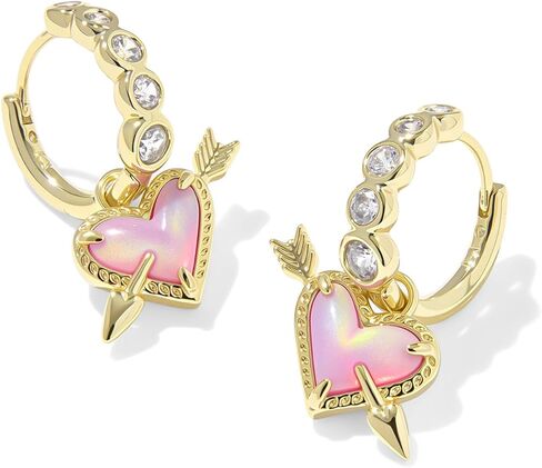 Kendra Scott Ari Heart Arrow Huggie Earrings in Saudi Arabia