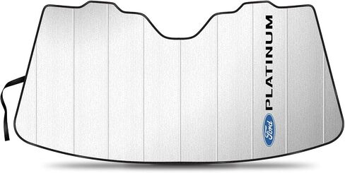 iPick Image for Ford F-150 Platinum Universal Fit Enforced Stand-Up Auto Windshield Sun Shade at Jumbo Size 59"x 30" in Saudi Arabia