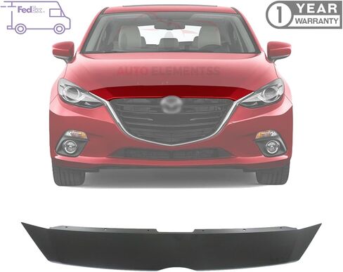 Hood Trim Upper Grille Cover Molding Primed For 2014-2016 Mazda 3 Direct Replacement BJS75003351 BHN15003351 in Kuwait