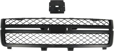 Matte Black Front Grille Replacement for Silverado 2500HD/3500HD 2011 2012 2013 2014 in Kuwait