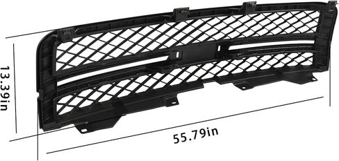 Matte Black Front Grille Replacement for Silverado 2500HD/3500HD 2011 2012 2013 2014 in Kuwait