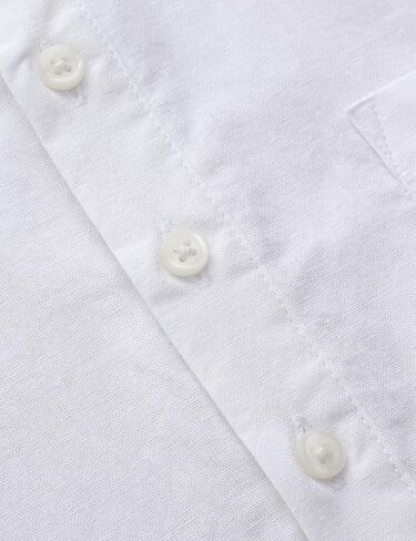 Boys Henley Shirts Short Sleeve Button Linen Beach Shirt Casual Summer Shirt in Saudi Arabia