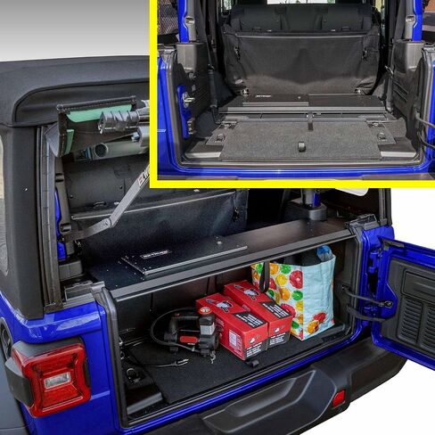 صندوق تخزين/صندوق أمان قابل للطي EZ4X4 EZTrunk لـ JL 2019 وما فوق (2dr) من EZ4X4 حاصل على براءة اختراع وفي انتظار الحصول على براءة اختراع in Kuwait