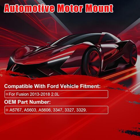 3pcs Engine Motor Mount Set for Ford Fusion 2013-2018 2.0L Transmission Mount Replace A5767 A5603 A5606 in Kuwait