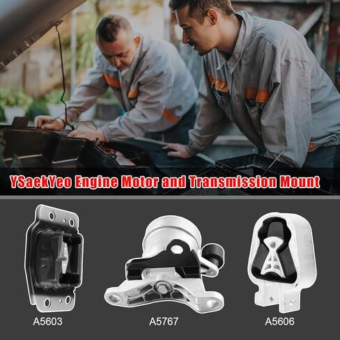 3pcs Engine Motor Mount Set for Ford Fusion 2013-2018 2.0L Transmission Mount Replace A5767 A5603 A5606 in Kuwait