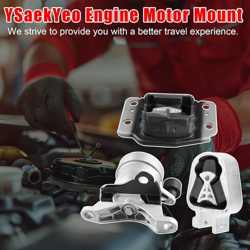 3pcs Engine Motor Mount Set for Ford Fusion 2013-2018 2.0L Transmission Mount Replace A5767 A5603 A5606 in Kuwait
