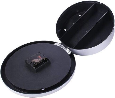 Hidden Secret Wall Clock Container Box for Money Stash Jewelry Valuables Cash Storage in Kuwait