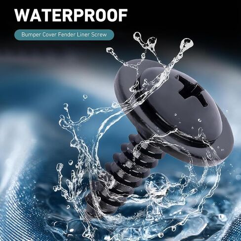 20 قطعة من براغي السيارات، براغي بطانة الحاجز، مثبتات مسامير لولبية سبلاش شيلد، ملحقات مصد السيارة، تورنيلوس مصد الجسم، استبدال OEM # 990114SE0000 in Kuwait