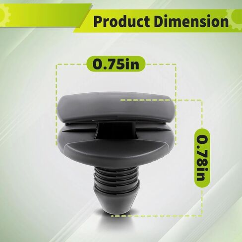 20PCS Engine Compartment Trim Clip Fasteners for Porsche Cayenne 2011 2012 2013 2014 2015 2016 2017 2018 WHT-004-750 WHT004750 in Kuwait