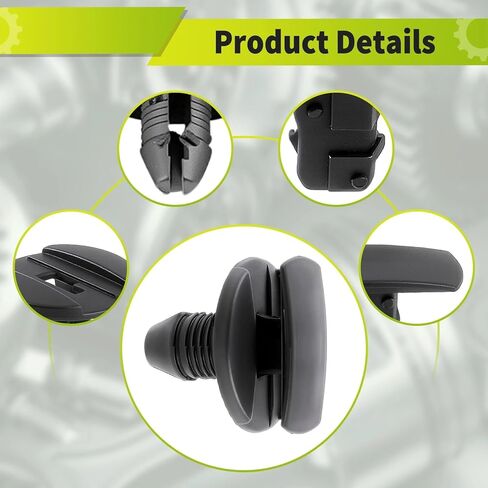 20PCS Engine Compartment Trim Clip Fasteners for Porsche Cayenne 2011 2012 2013 2014 2015 2016 2017 2018 WHT-004-750 WHT004750 in Kuwait