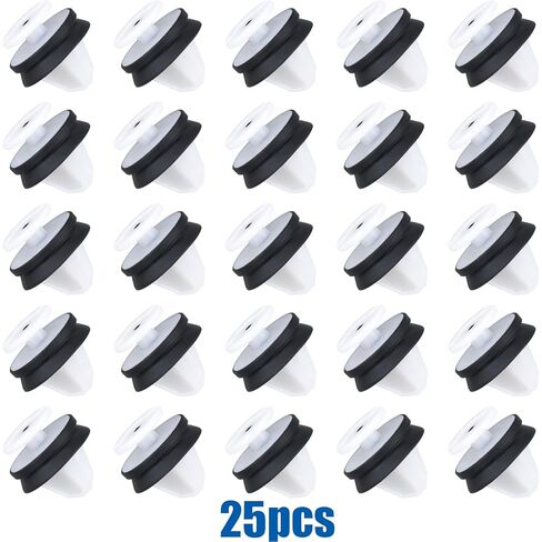 OAUTOO 25pcs Door Sill Plate Retainer Lower Pillar Trim Clip with Sealer for Ford W713489-S300 Fiesta Focus Ranger Continental Corsair MKX 2011-On in Saudi Arabia