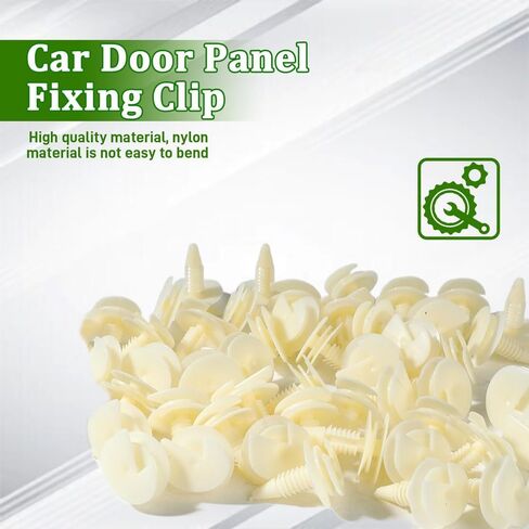 50pcs Door Panel Retainer Clips Replacement for GM 3065575 Chevry GMC C1500 C2500 S10 Pickup Suburban Oldsmobile in Saudi Arabia