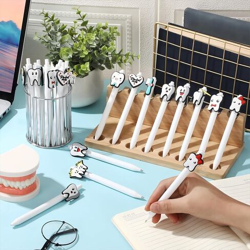 20 Pcs Dental Hygienist Gifts Funny Teeth Ballpoint Pen Bulk Dental Hygiene Gifts, Dentist Office Accessories for Coworkers Nurse Doctor Medical Staffs Student Must Haves in Saudi Arabia