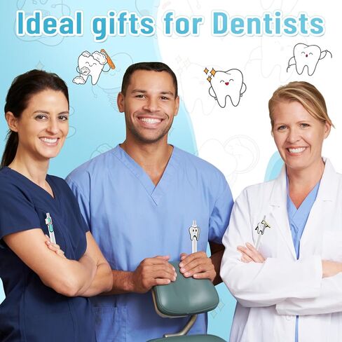 20 Pcs Dental Hygienist Gifts Funny Teeth Ballpoint Pen Bulk Dental Hygiene Gifts, Dentist Office Accessories for Coworkers Nurse Doctor Medical Staffs Student Must Haves in Saudi Arabia